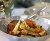 Weihnachtliches Ofengemüse (vegan)