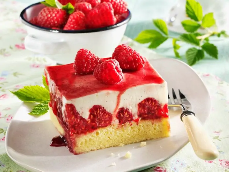 Himbeer-Joghurt-Kuchen