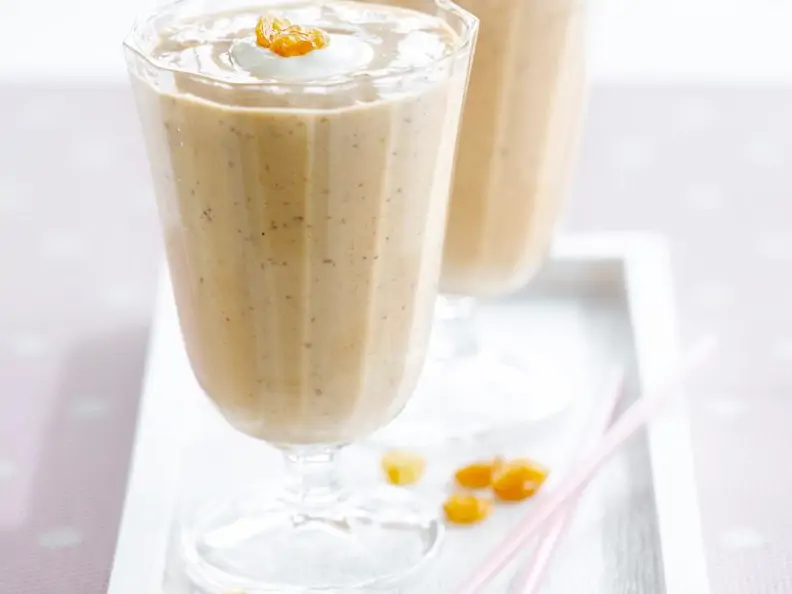 Milchshake mit Banane