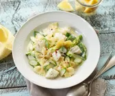 Kabeljau-Spargel-Pasta