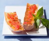 Gegrillte Bruschetta