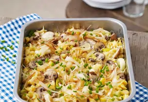 Spätzle mit Pilzen