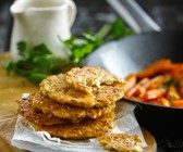 Kartoffel-Ziegenkäse-Rösti