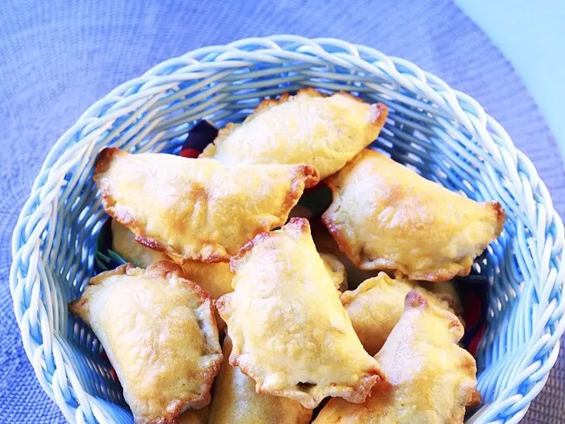 Teigtaschen mit Pilzfüllung