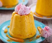 Mangocreme mit Kurkuma