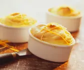 Soufflé mit Kürbispüree