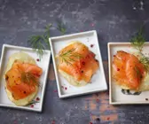 Lachs-Häppchen