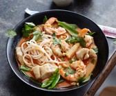 Meeresfrüchte-Laksa