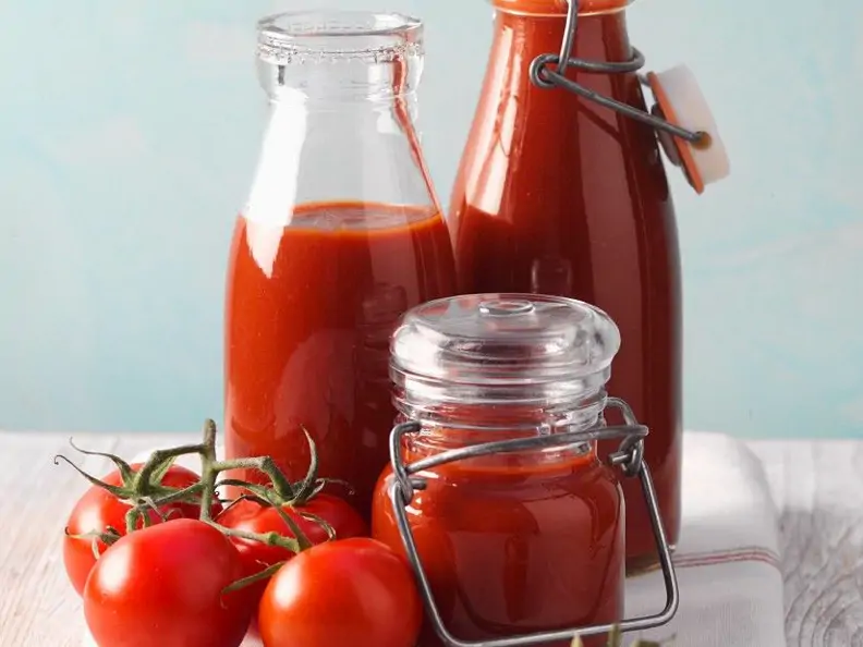 Ketchup aus frischen Tomaten