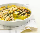 Polenta-Zucchinikuchen