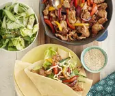 Gefüllte Tortillas